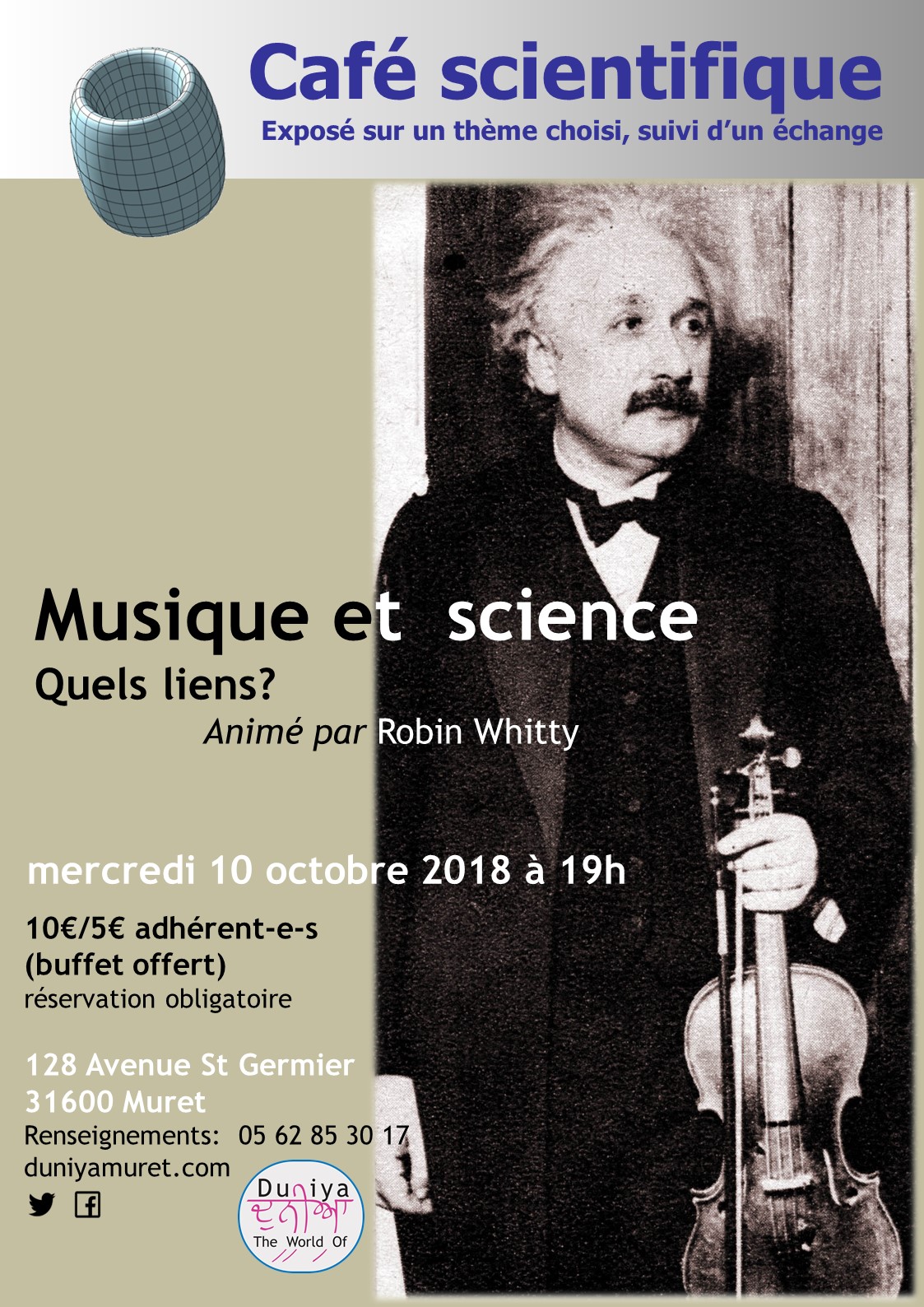 Affiche Science et Musique