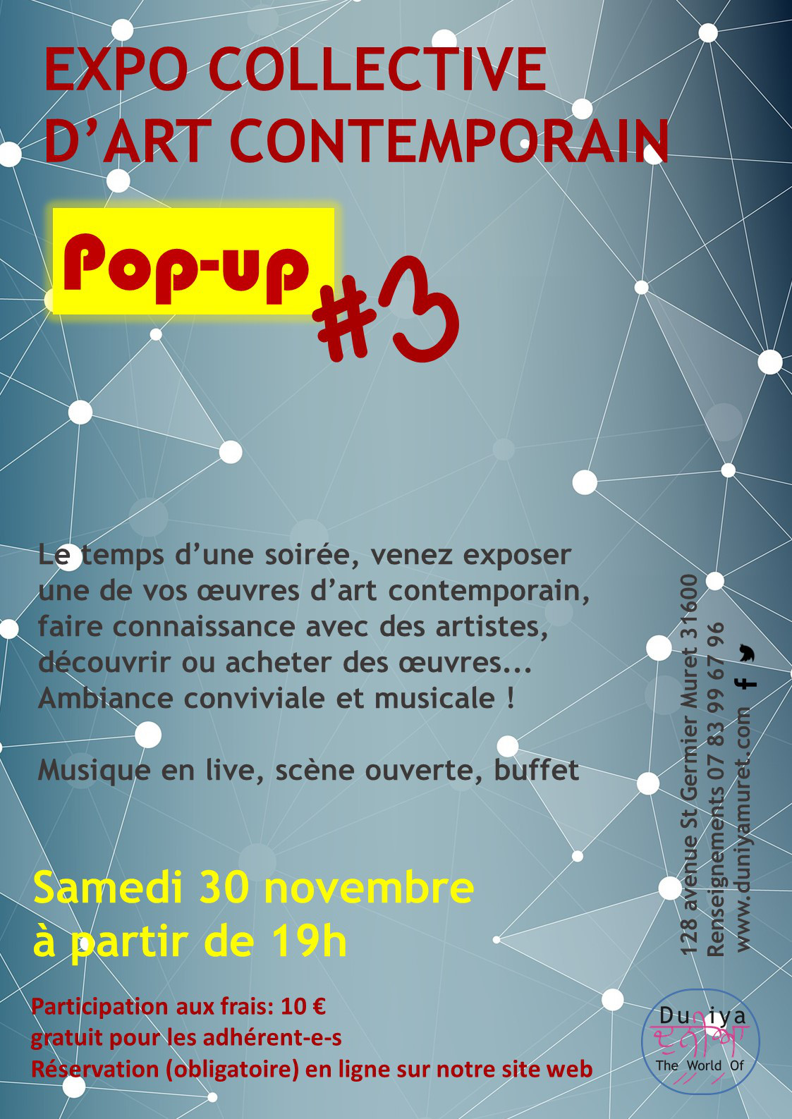 Affiche Expo Pop-up #3